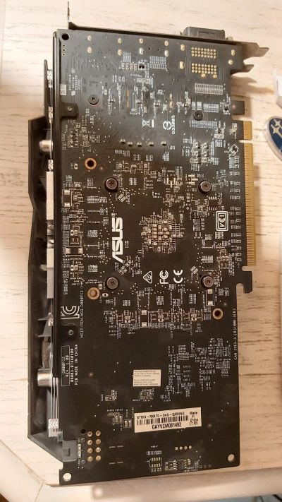 Лот: 15558991. Фото: 1. Asus strix rx470 4g. Видеокарты