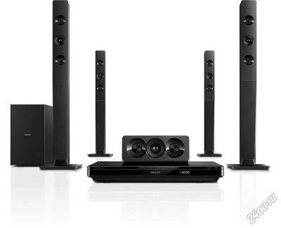 Лот: 5696854. Фото: 1. Домашний кинотеатр Blu-ray Philips... Домашние кинотеатры