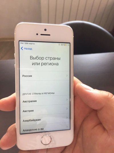 Лот: 10063347. Фото: 1. Apple iPhone (Айфон) 5s 64gb Silver... Смартфоны