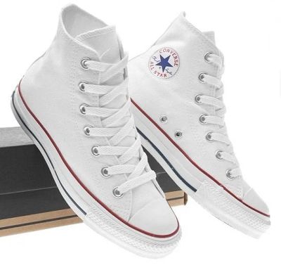 Лот: 7591409. Фото: 1. Кеды Converse белые высокие 36-41. Кеды, кроссовки, слипоны