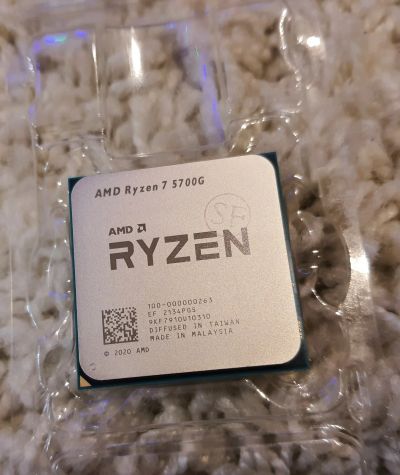 Лот: 18443055. Фото: 1. AMD Ryzen 7 5700G (OEM, Socket... Процессоры