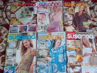 Лот: 2346936. Фото: 1. Журнал "Susanna рукоделие" 6 шт... Рукоделие