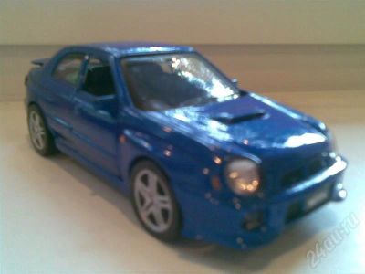 Лот: 477887. Фото: 1. моделька Subaru Impreza WRX. Автомоделизм