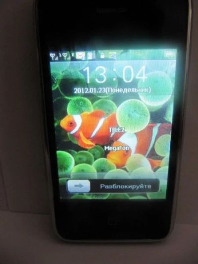 Лот: 4939151. Фото: 1. SciPhone I9+++. Копия iPhone 3G... Смартфоны