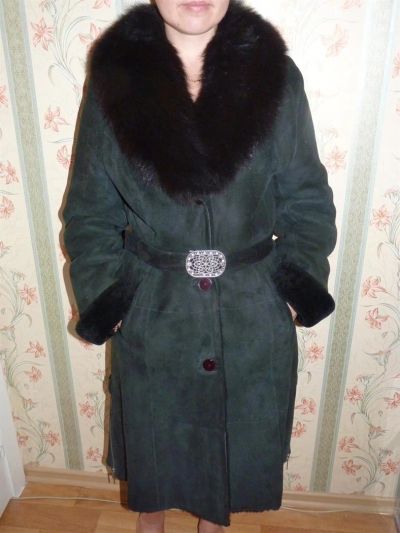 Лот: 3537845. Фото: 1. Дублёнка длинная и красивая. Верхняя одежда