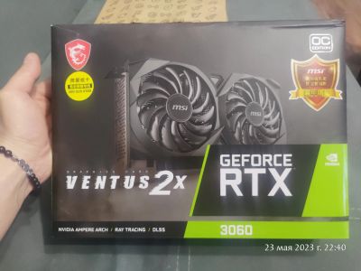 Лот: 20361950. Фото: 1. Видеокарта RTX 3060. Видеокарты