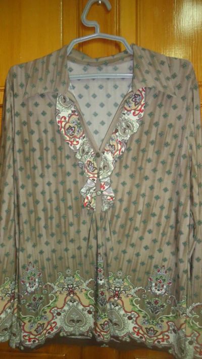 Лот: 4218858. Фото: 1. блузка Райс-с новая 52 размер. Блузы, рубашки
