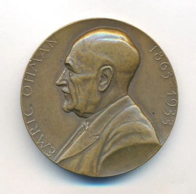 Лот: 22391560. Фото: 1. Швеция Sporrong & Co МедальЭмрик... Памятные медали