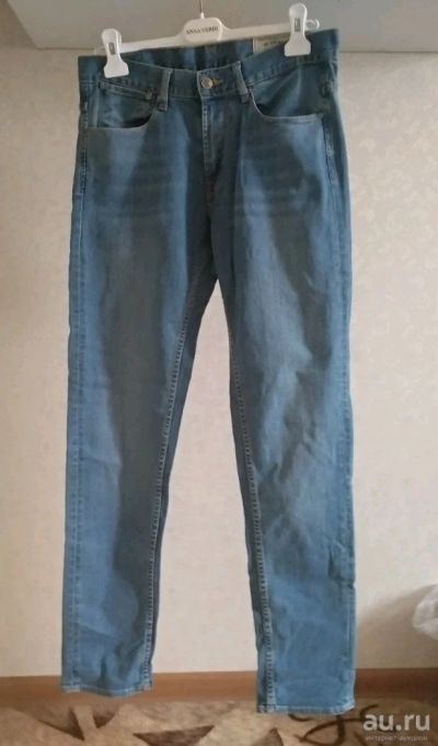 Лот: 12965047. Фото: 1. Джинсы ZARA Man, 31 р-р. Брюки, джинсы, шорты