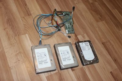 Лот: 18603014. Фото: 1. Винчестеры SAS 450 Гб, SAS-контроллер... Жёсткие диски (HDD)