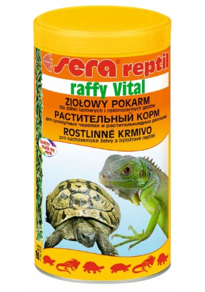 Лот: 5337019. Фото: 1. Корм Sera Raffy Vital для рептилий... Корма