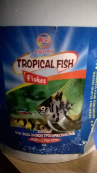 Лот: 10756272. Фото: 1. Tropical Fish Flakes..Хлопья для... Корма