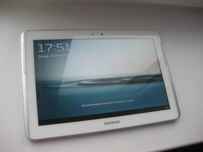 Лот: 5446601. Фото: 1. Samsung Galaxy Tab 2 10.1 белый. Планшеты