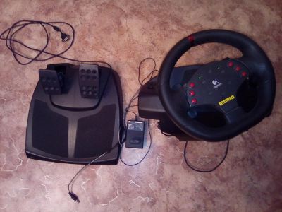 Лот: 11522879. Фото: 1. руль Logitech momo racing. Рули, джойстики