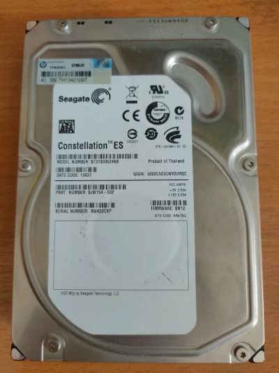 Лот: 20241511. Фото: 1. HDD 3.5 1 Тб. Жёсткие диски (HDD)
