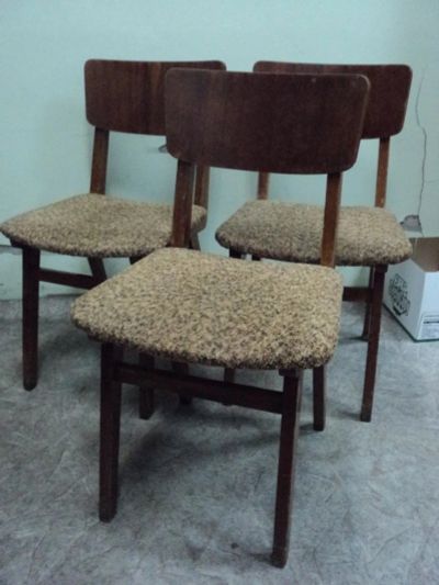 Лот: 10467562. Фото: 1. Стул крепкий тяжелый 1962г. СССР. Столы, стулья, обеденные группы