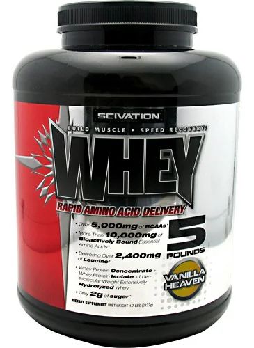 Лот: 4191818. Фото: 1. Протеин сывороточный Whey от Scivation... Спортивное питание, витамины