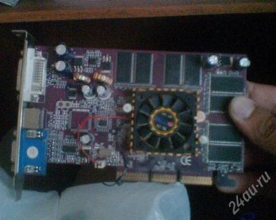 Лот: 420636. Фото: 1. nVidia GeForce FX5600 128mb. Видеокарты