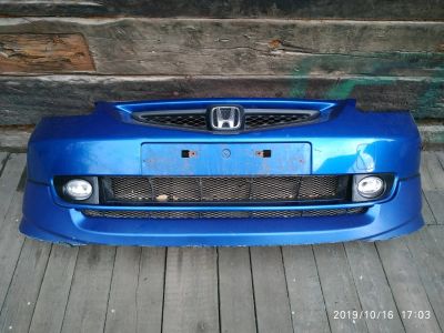 Лот: 14960779. Фото: 1. Бампер передний Honda Fit GD. Кузов