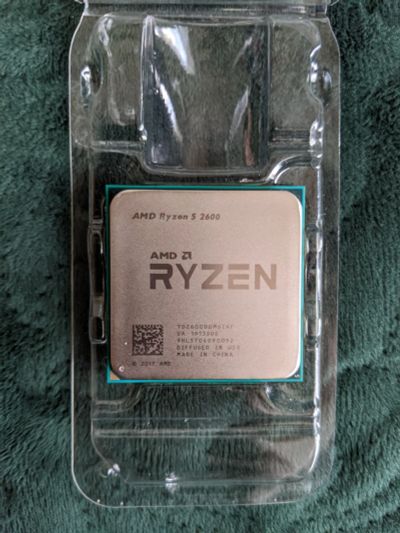 Лот: 19225153. Фото: 1. Процессор AMD Ryzen 5 2600. Процессоры