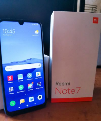 Лот: 16448688. Фото: 1. Xiaomi Redmi Note 7 3Гб | 32Гб... Смартфоны