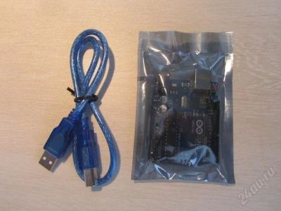 Лот: 2585926. Фото: 1. arduino compatible uno + usb-кабель. Другое (моделизм)