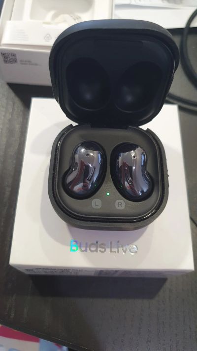 Лот: 19933069. Фото: 1. Samsung Galaxy Buds Live. Наушники, гарнитуры