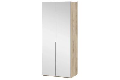 Лот: 25335014. Фото: 1. Шкаф для одежды с 2 зеркальными... Шкафы, шкафы-купе