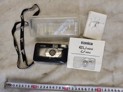 Лот: 19456617. Фото: 1. Плёночный фотоаппарат Кonica EU-mini. Плёночные компактные
