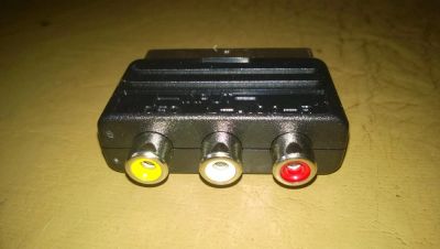 Лот: 6411542. Фото: 1. переходник скард-тюльпан. Шнуры, кабели, разъёмы