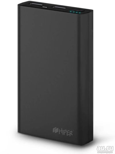 Лот: 9454470. Фото: 1. Внешний аккумулятор Hiper RP10000... Внешние, портативные аккумуляторы для смартфонов (Power bank)