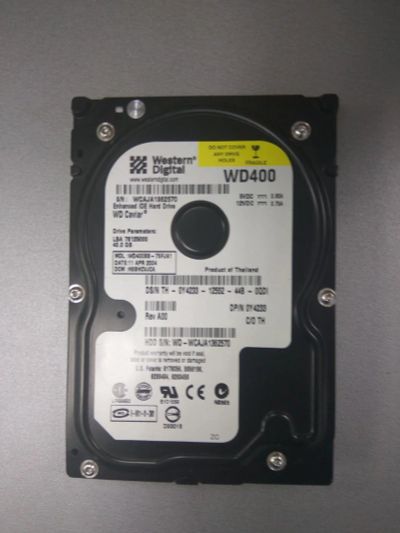 Лот: 11147490. Фото: 1. Жесткий диск Western 40GB. Жёсткие диски (HDD)