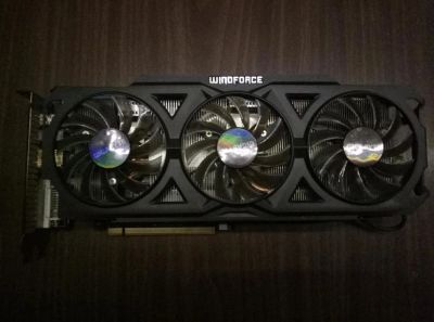Лот: 9228787. Фото: 1. Видеокарта Gigabyte r9 280x 3072... Видеокарты