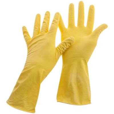 Лот: 24948024. Фото: 1. Перчатки хоз. резиновые OfficeClean... Инвентарь для уборки