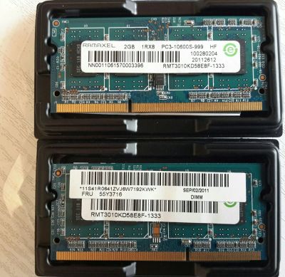 Лот: 12884999. Фото: 1. SO-DIMM DDR3 2GB x2. Оперативная память