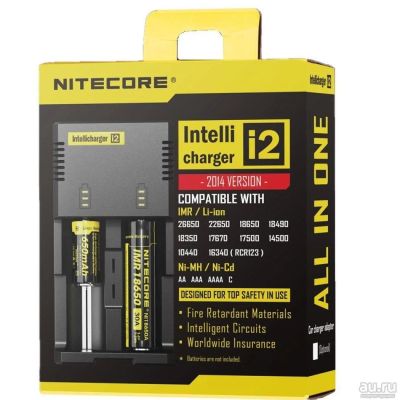 Лот: 8309626. Фото: 1. Nitecore i2 Интелектуальное зарядное... Зарядные устройства, блоки питания для бытовой техники