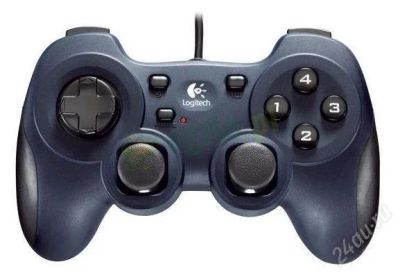 Лот: 2454150. Фото: 1. Logitech Dual Action Gamepad. Рули, джойстики