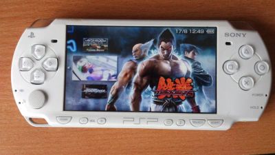 Лот: 3076653. Фото: 1. Psp slim 2008 white. Игровые приставки, консоли