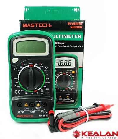 Лот: 8426223. Фото: 1. Mastech MAS830 универсальный мультиметр. Диагностическое оборудование, измерительный инструмент