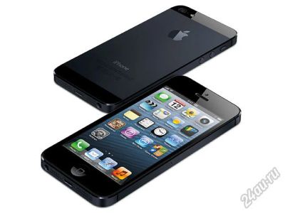 Лот: 5731843. Фото: 1. iphone 5 черный. Смартфоны