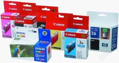 Лот: 938935. Фото: 1. Много картриджей на Epson, HP... Картриджи, расходные материалы