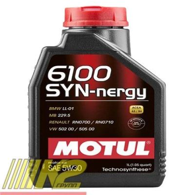 Лот: 15473691. Фото: 1. Масло моторное MOTUL 6100 Syn-Energy... Масла, жидкости