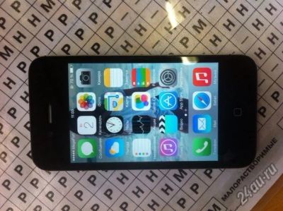 Лот: 6286803. Фото: 1. Iphone 4s 32Gb black. Смартфоны