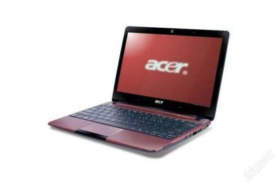 Лот: 1659160. Фото: 1. Новый красный нетбук Acer Aspire... Ноутбуки