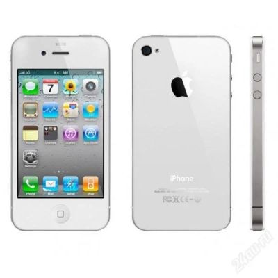 Лот: 2551328. Фото: 1. Новый iPhone 4 32GB (White) белый... Смартфоны