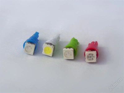 Лот: 2633113. Фото: 1. Светодиодная лампа LED Т5 W5W... Оптика и освещение