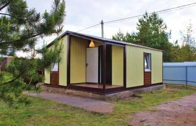 Лот: 16383406. Фото: 1. Дачный каркасный дом вагончик... Бытовки, вагончики строительные