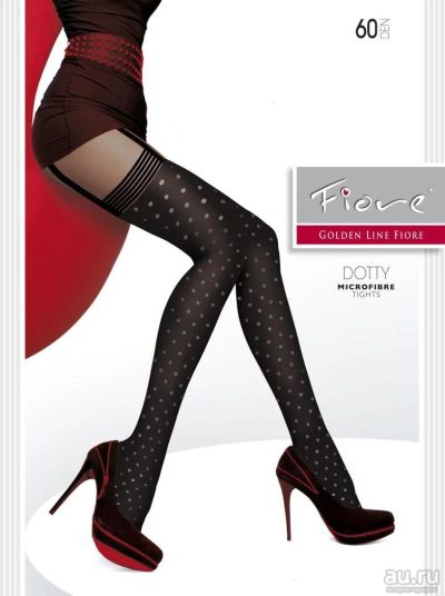 Лот: 8817691. Фото: 1. колготки fiore g5545 dotty black... Колготки, чулки
