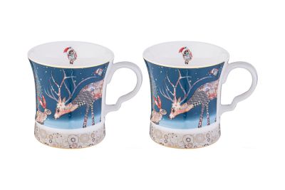 Лот: 24981846. Фото: 1. Набор кружек Lefard Christmas. Кружки, стаканы, бокалы