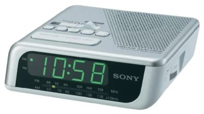 Лот: 6670827. Фото: 1. Часы с радио Sony icf-c205. Часы настенные, настольные